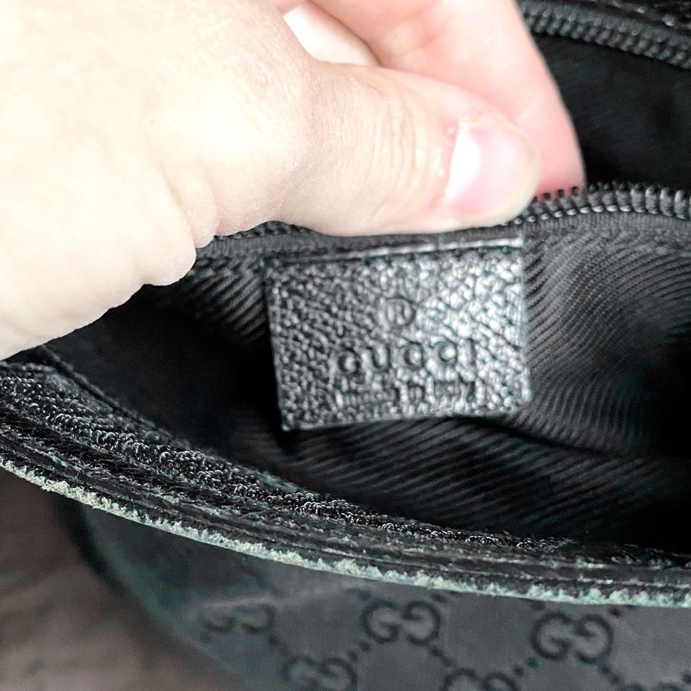 Gucci men’s women’s GG guccissima crossbody - Picture 4 of 8
